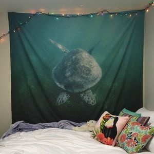 Turtle photography tapestry